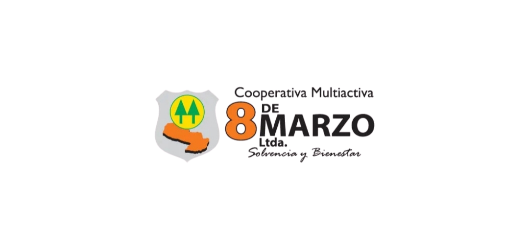 Cooperativa 8 de Marzo - Ahorro, crédito y desarrollo solidario Logo de Cooperativa 8 de Marzo, servicios de ahorro y crédito en Paraguay