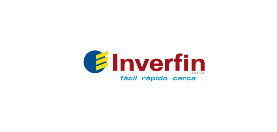 Inverfin - Tu espacio, tu hogar Logo de Inverfin, retail de electrodomésticos, muebles y motos en Paraguay